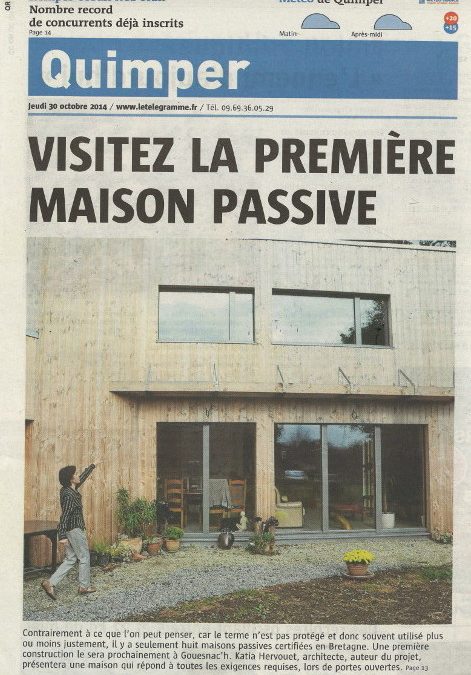 LE TELEGRAMME / 30 octobre 2014